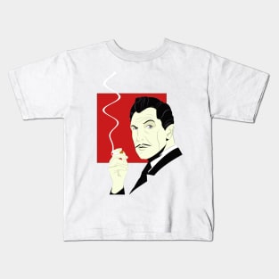 Smoking Vincent (Pop) Kids T-Shirt